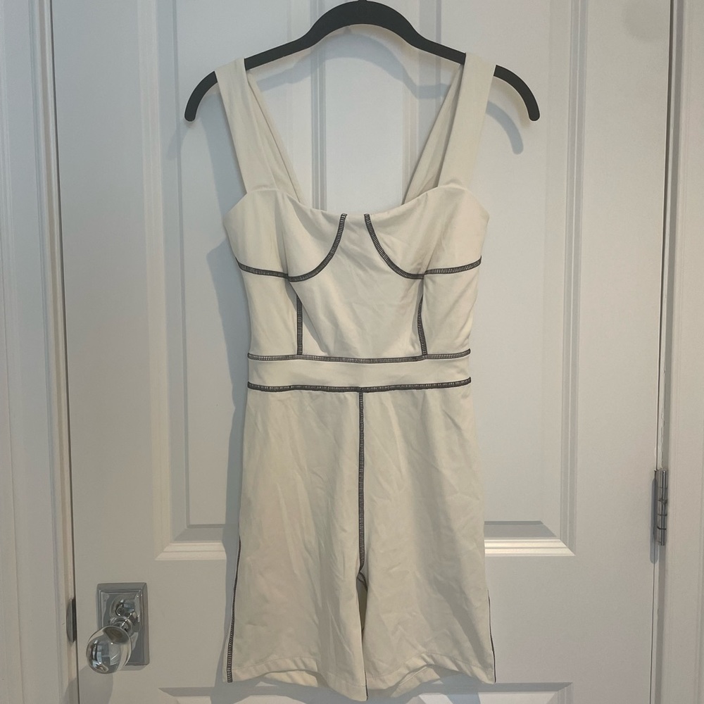 WeWoreWhat corset romper